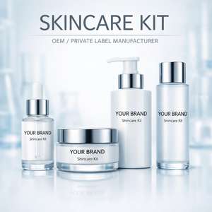 Kit de Cuidado de la Piel de Marca Privada OEM, Fabricante de Sets de Cuidado Facial, Rutina Diaria Completa para el Cuidado de la Piel, Suero, Crema Facial, Tónico, Limpiador - Product Image 1