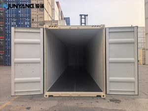 Conteneur maritime sec double porte standard JUNYANG 40HC neuf, certifié CSC, excellent prix, 40 pieds, à vendre - Product Image 2