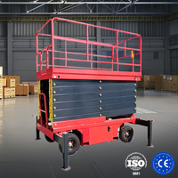Plateforme élévatrice à ciseaux hydraulique mobile 8M 12M 10M Tables élévatrices pour la manutention des matériaux