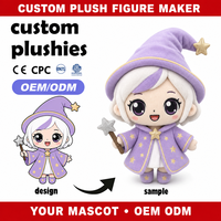 Poupée en peluche personnalisée OEM ODM, figurine en peluche, jouet mascotte doux, créez votre design selon le service d'échantillonnage