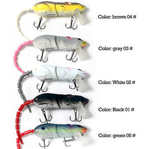 Señuelo de pesca segmentado Ya Jie para exteriores, 15.5 g, 15.5 cm, cebo duro para pesca de cabeza de serpiente - Product Image 2