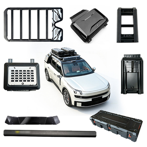 Aluminum Car Roof Luggage Rack <b>Baskets</b> Side Ladder Side Box Side Tent Roof Box Loading Series <b>for</b> Lynk & Co 900 - Product Image 1