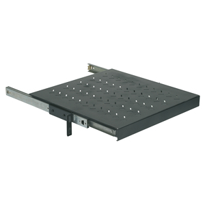 Étagère extractible 2U, profondeur 450 mm, pour conduits de câblage - Product Image 1