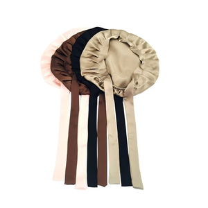 YYCAMA – Turban unisexe multi-usage en soie <span class=keywords><strong>de</strong></span> mûrier 100 %, élastique et ajustable, idéal pour dormir, la douche, le maquillage et les soins spa, toutes saisons - Product Image 3