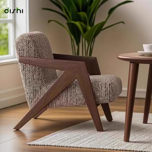 <span class=keywords><strong>Poltrona</strong></span> DISHI in Stile Medievale <span class=keywords><strong>Vintage</strong></span> in Legno Massello, Sedia Lounge per <span class=keywords><strong>Camera</strong></span> <span class=keywords><strong>da</strong></span> Letto, Appartamento, Hotel o Scuola - Product Image 2