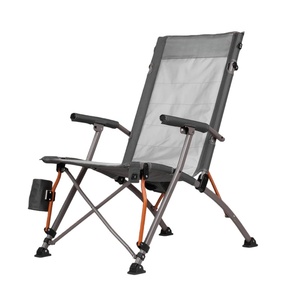 Portable Dual Zone Cooled Camping Chair Water Circulatory System USB Rechargeable Battery <b>Padded</b> Arms Cup Holder Outdoor Chair - Product Image 4