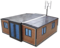 Mini-maison conteneur portable et modulaire pour la vie en plein air dans le jardin