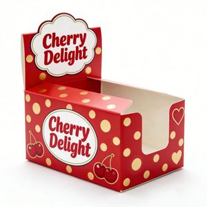 Customizable Full Color Printed Recyclable Corrugated Cardboard Display Box Art Paper Finish Matt <b>Lamination</b> Embossing UV - Product Image 1