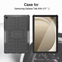 Étui pour tablette Samsung Galaxy Tab A11 A9 Plus 11 pouces, coque en silicone souple antichoc pour Tab A11 A9 Plus