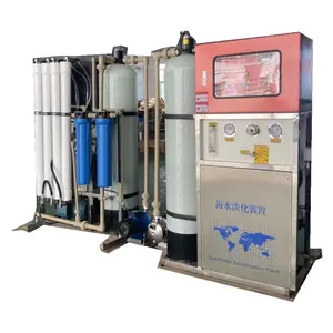 3TPD salty water treatment machine small seawater desalination plant reverse osmosis water machine for boat