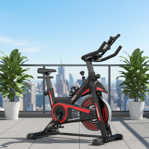 Vélo de spinning d'intérieur pour la maison, vélo d'exercice <span class=keywords><strong>statique</strong></span> robuste avec résistance réglable, vélo de spinning silencieux pour entraînement <span class=keywords><strong>cardio</strong></span> - Product Image 1