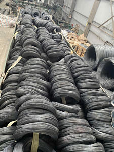 Bobines de fil de fer noir standard d'exportation, fil d'acier recuit doux pour les usines de fabrication de clôtures en grillage, prix abordable - Product Image 3