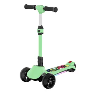 Mini scooter elettrico pieghevole per bambini scooter per bambini scooter elettrico a 3 ruote per bambini