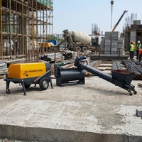 Machine à mousse CE pour pompes à béton, machine de production de béton moussé, machine de convoyage