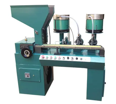 Automatic pencil making machine production line of pencil for stationery factory on ferrules eraser Fixing Machine