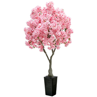 Großer Künstlicher Kirschblütenbaum Rosa Sakura-Baum für Hochzeitsdekoration Heim-Party-Deko Künstlicher Blumenbaum