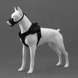 Fiberglass Dobermann Mannequin Dog Cloth Display Model Lifesize Matte White