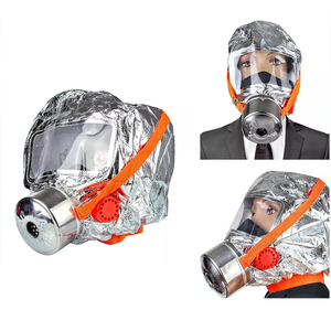 CFLC masker Respirator darurat anak, masker wajah penuh api perlindungan terhadap asap untuk anak-anak - Product Image 4