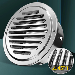 Rejilla de Ventilación para Sistema HVAC, Estilo Victoriano, Exterior, de Aluminio, Metal, Plástico, Acero Inoxidable, Salida de Aire, Retorno de Aire, Filtro de Ventilación - Product Image 2