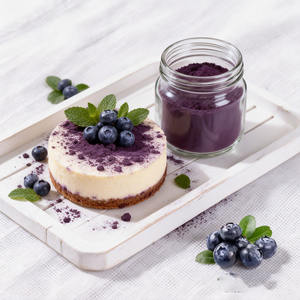 <span class=keywords><strong>Poudre</strong></span> de Myrtille Lyophilisée 100% Naturelle de Qualité Alimentaire, Utilisable comme Colorant et Arôme Naturel <span class=keywords><strong>pour</strong></span> les Desserts - Product Image 2