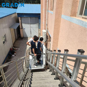 Plataforma Elevadora Inclinada sin Barreras para Discapacitados, Elevador de Escaleras Tipo Riel para el Transporte de Personas y Mercancías - Product Image 2