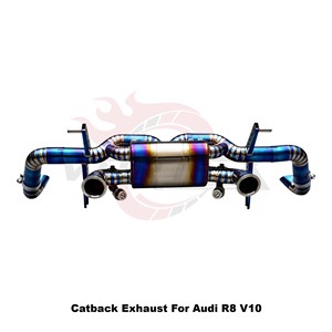 ระบบท่อไอเสียแบบ Catback วาล์วควบคุม Vortex Blue Titanium สำหรับ Audi R8 4S V10 Performance Coupe Spyder ปี 2024-2025 ชุดแต่งแบบติดตั้งได้โดยตรง - Product Image 6