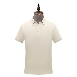 Groothandel Sneldrogend Borduurwerk Logo Polyester Effen Blanco Golf Polo T-Shirts Voor Bedrijf Uniform