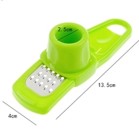 Outils de cuisine multifonctionnels en acier inoxydable et PP, râpe à gingembre et à ail, hachoir à purée, presse-ail, à prix abordable