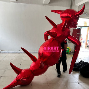Disfraces de hormigas inflables Airart de 2,5 metros para fiestas infantiles, disfraces de hormigas adultas personalizados para decoraciones de eventos de Carnaval - Product Image 1
