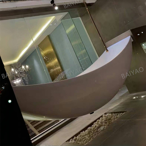 Bañera Flotante Moderna <span class=keywords><strong>de</strong></span> Acrílico <span class=keywords><strong>de</strong></span> Color Blanco, Bañera Independiente, <span class=keywords><strong>Hamaca</strong></span> Interior, Spa, Bañera <span class=keywords><strong>de</strong></span> Hidromasaje para 1 Persona - Product Image 2