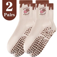 Chaussettes de yoga antidérapantes pour femmes, pour le ballet, la danse, l'entraînement en salle, la gym, la remise en forme