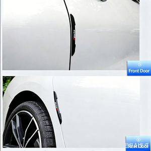 Protection anti-collision pour bord de portière de voiture, motif 3D en PVC, garniture sport, autocollants réutilisables, protection contre les rayures, universel, accessoires de style automobile - Product Image 4