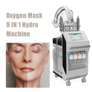 Máquina de Belleza <span class=keywords><strong>Facial</strong></span> Multifunción 11 en 1, Hidrodermoabrasión, Peeling <span class=keywords><strong>Facial</strong></span> con Agua, Cúpula de Oxígeno Puro, Hidradermoabrasión - Product Image 2