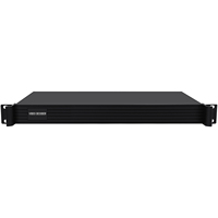 Décodeur IP vers SDI 4 canaux 1U en rack, H.265/H.264 1080p60, streaming réseau SRT RTMP RTSP HLS, affichage quadruple 4P PTZ