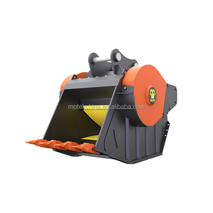 Matériel de construction <span class=keywords><strong>Motek</strong></span> : Broyeur, déchiqueteur et godet de criblage robustes pour excavatrices - Product Image 4
