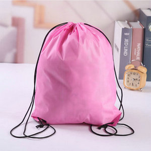 Custom Logo Printed <strong>Colorful</strong> Waterproof <strong>Drawstring</strong> <strong>Backpack</strong> Shopping Bag Fashion Style Made of Polyester Nylon Non-Woven Fabric - Product Image 6
