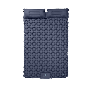 Colchoneta de Camping Autoinflable Doble para 2 Personas, Portátil para Exteriores, de Nailon 40D, 200 cm x 120 cm x 5 cm, con Almohada - Product Image 1