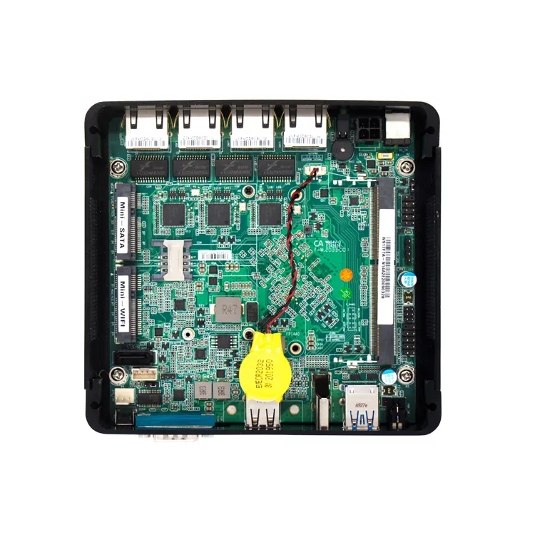ファンレスNuc PCコアJ41051.5 GHz 64G SSD4 LANゲーミングPCタイプCミニPCゲーマー
