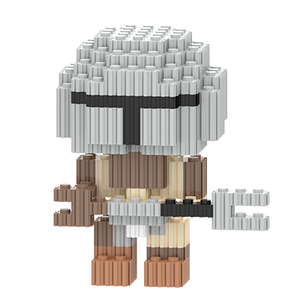 Оптовая продажа, Настраиваемые детские строительные блоки, популярные серии аниме персонажей, наборы гранул для украшения - Product Image 6