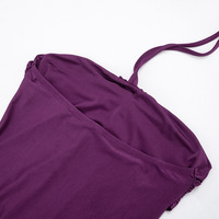 ZHEZHE Fashion 2026 – Nouvelle collection de robes d'été sans manches, dos nu, style bustier, pour femme – Mini robes sexy pour soirée