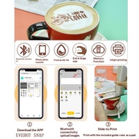 EVEBOT Handheld Voedselprinter PrintPen Inkjet Spuitprinter voor Koffie Latte Art