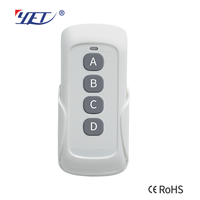 YET185 Interruptor de control remoto inalámbrico RF de largo alcance 315/433MHz para aplicaciones de drones y puertas de garaje para el hogar