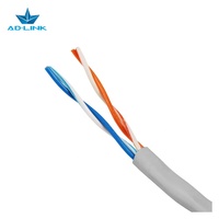 Câble LAN torsadé CAT3 2 paires 500m, conducteur OFC, gaine PVC
