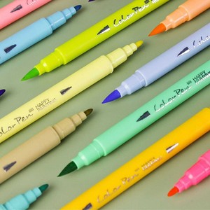 GF extremos dobles 12/18/24/36 colores pincel <span class=keywords><strong>de</strong></span> acuarela pluma estudiantes pluma <span class=keywords><strong>de</strong></span> colores lavable niños bolígrafos para colorear para suministros <span class=keywords><strong>de</strong></span> arte - Product Image 3