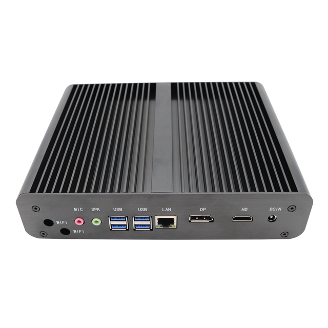 EGLOBAL Fanless Mini PC Gaming Computer Desktops with Core I7 8565U Win10/Linux Computer Pc
