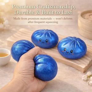 NUEVO Juguete Sensorial Antiestrés con Forma de Dumpling Brillante con Caja - Product Image 4