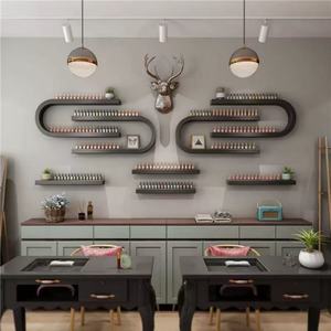 Support d'affichage pour manucure Syf, présentoir à vernis à ongles en forme de U, présentoir mural, présentoir mural en forme de U, étagère de rangement - Product Image 1