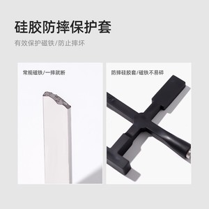 Herramienta magnética cruzada para decoración de uñas, para esmalte de gel efecto ojo de gato, 5 en 1, set de manicura portátil - Product Image 3