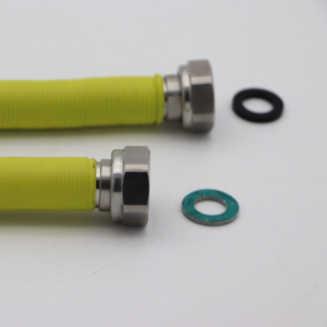 La tubería <span class=keywords><strong>de</strong></span> conexión específica <span class=keywords><strong>de</strong></span> gas <span class=keywords><strong>VASCO</strong></span> está equipada con una tapa hexagonal - Product Image 1