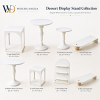 Présentoir de table pour desserts style crème, support décoratif pour gâteaux d'anniversaire et mariages, plateau à pâtisserie en fer forgé pour buffet froid et pause thé, Chine
